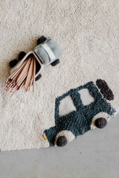 Wheels rug Eco-city, washable