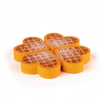 Waffles for cutting