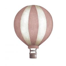 Dark pink Striped Vintage Balloon