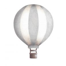 Seinätarrat, Light Grey Striped vintage balloon