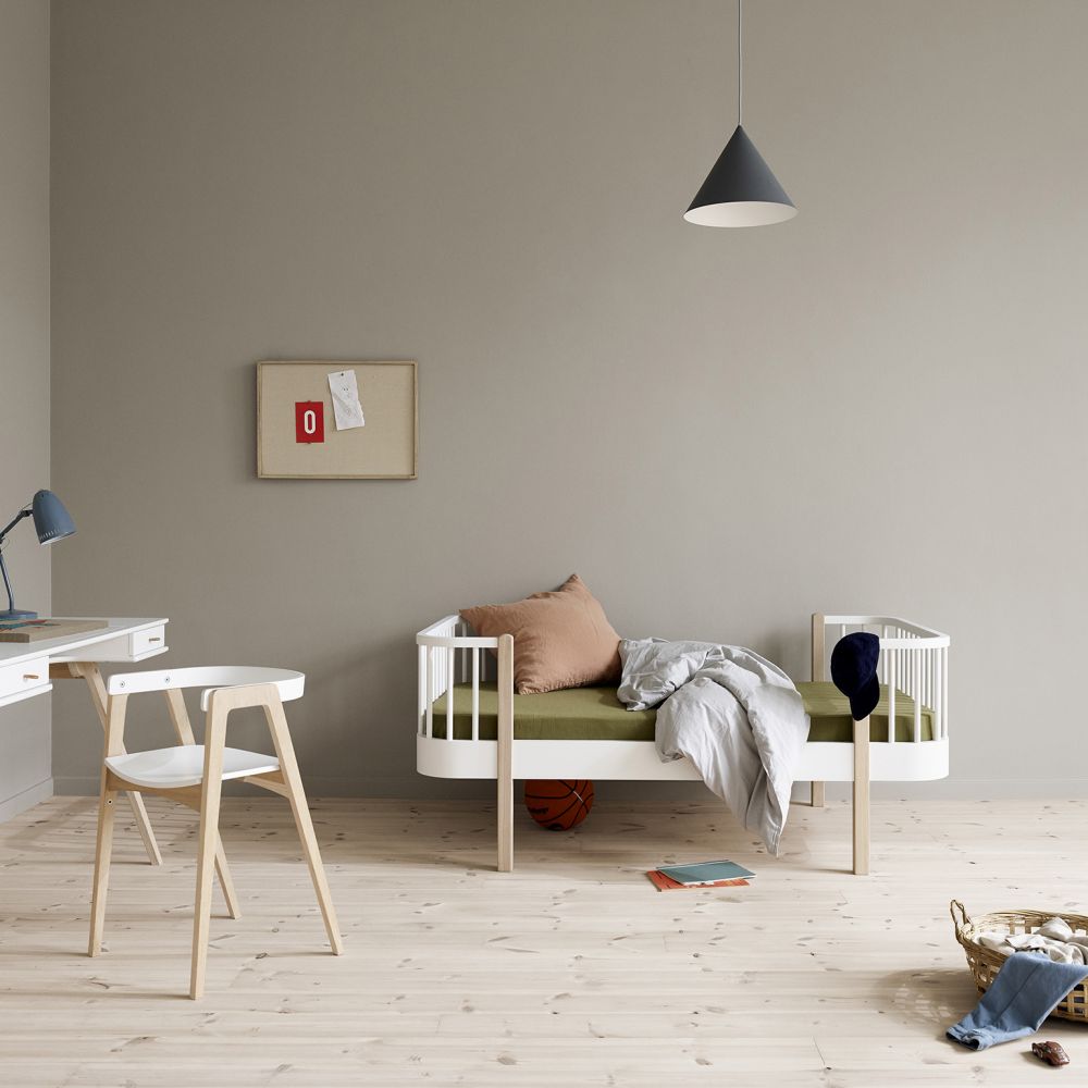 Letto Singolo Wood 90x200 cm Oliver Furniture-2 Colori Disponibili –  Decochic