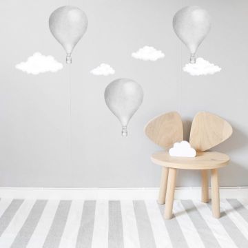 Seinätarra, Light grey balloons