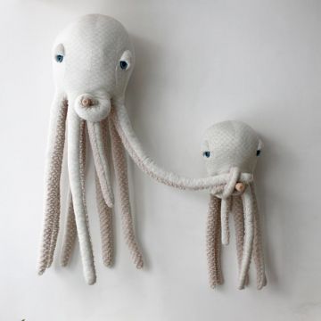 Big Albino Octopus