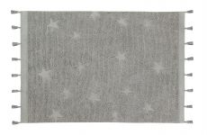 Hippy Stars Grey 120 x 175 cm