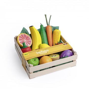 Fruits & vegetables in basket XL