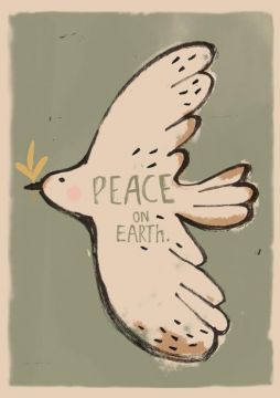 Peace Bird juliste 50x70