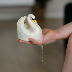 Bath Swan white