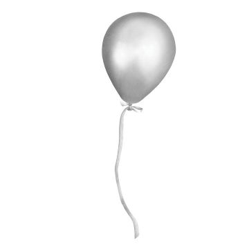 Seinätarra, Party balloon silver