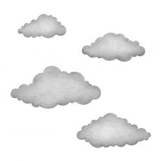 Clouds graphite grey