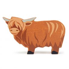 Wooden Animal - Ylämaankarjan lehmä