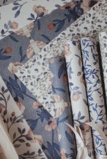 Wrapping&craft Paper 4-pack Blue Florals