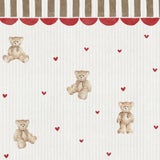 Tapetti: Teddy bears with ornament