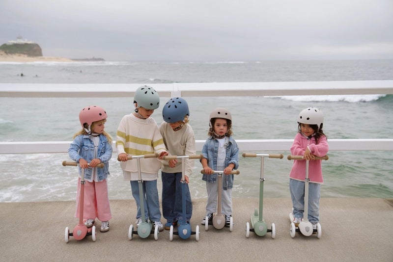 Banwood Eco kolmipy&ouml;r&auml;inen lasten potkulauta, Clay