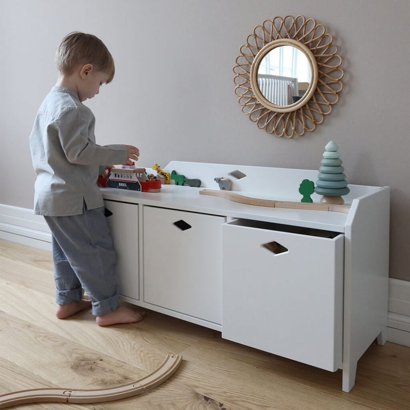 S&auml;ilytyslaatikko Luca - Valkoinen